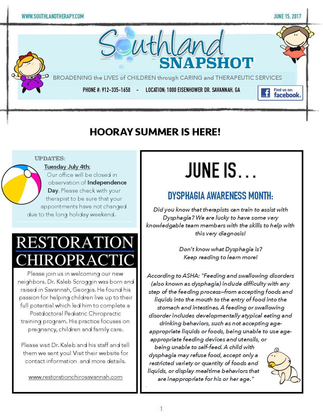 Newsletter- June 2017 JPEG 2