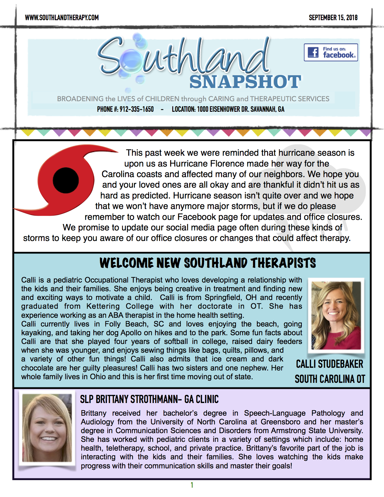 Newsletter- September 2018 JPEG 1