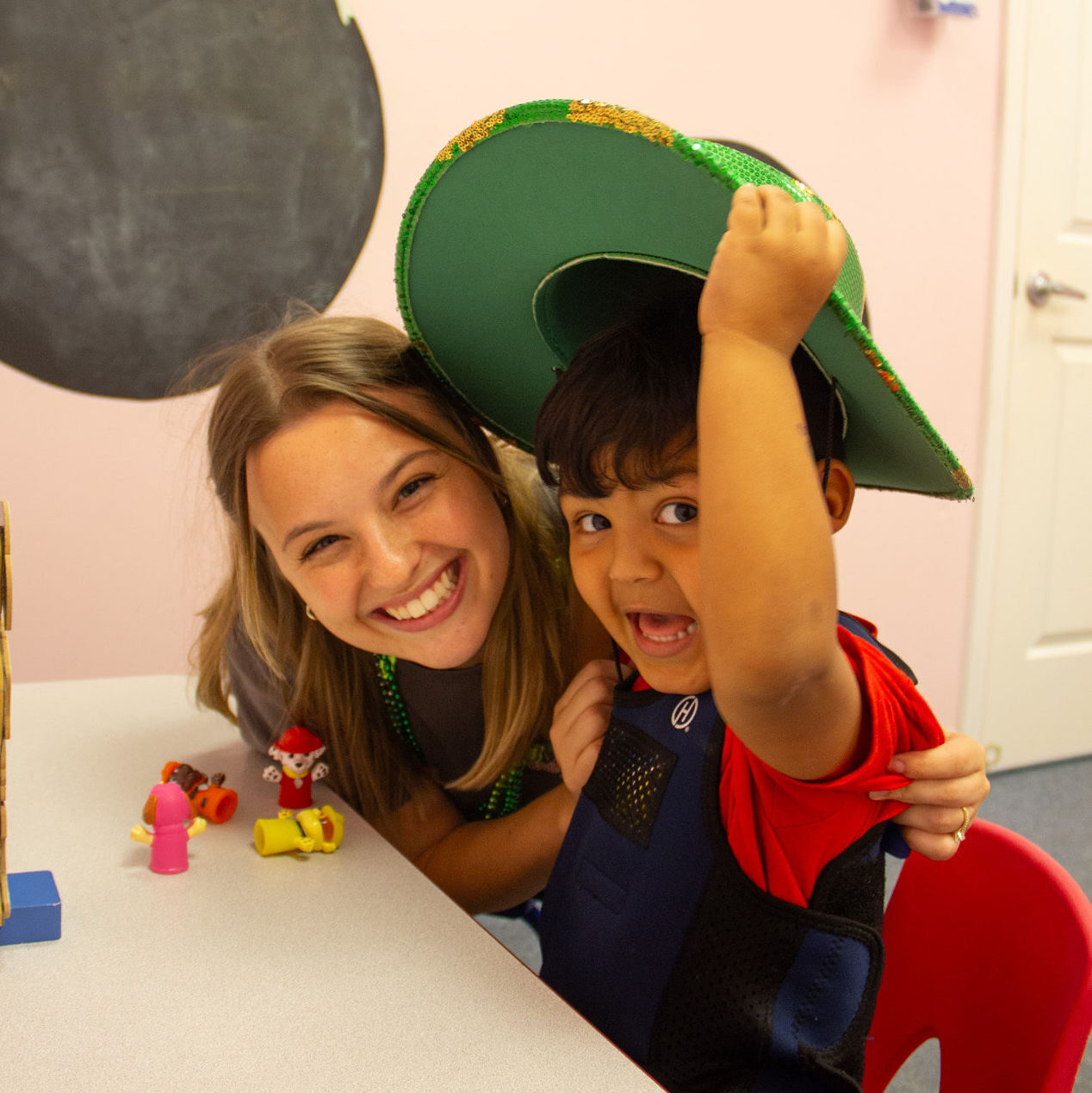 Savannah pediatric speech therapy session